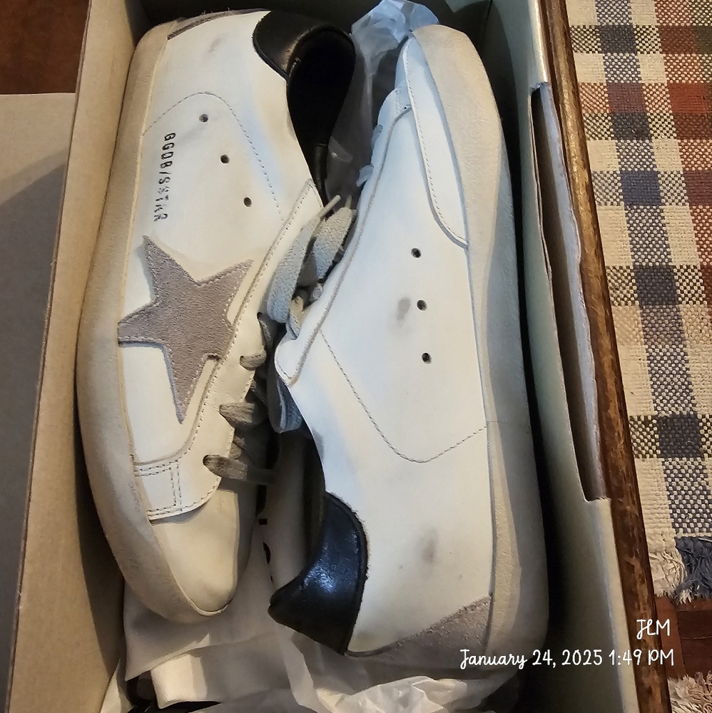 Original Golden Goose Superstar Sneakers size 8 1/2